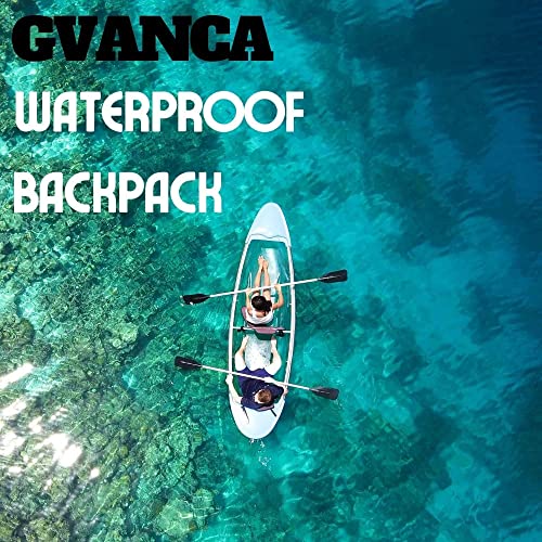 Waterproof Roll Top Kayak Dry Backpack, Floating Outdoor Dry Sack Boating Sailing Canoeing Rafting Fishing Camping 35L Grey - color: Grey, size: 35L
