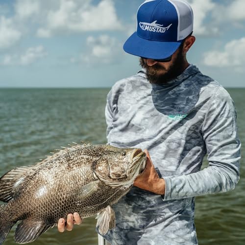 Mustad BlacktipH Live Bait Rig, Demon Wide Gap Circle Hook, Premium fluorocarbon Leader, Premium Rosco Swivel - size: Small