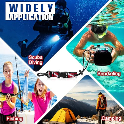 2Pack Scuba Lanyard Clip + Scuba Mesh Gear Bag
