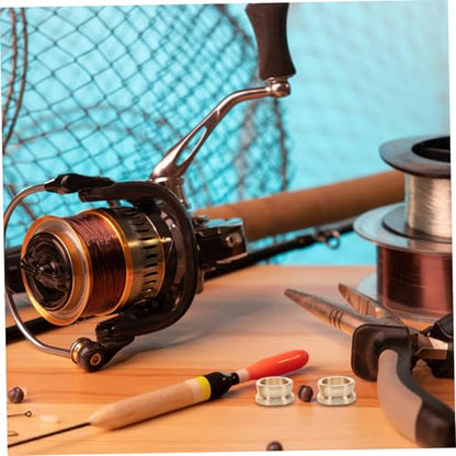 Fishing Rod Guide Rings Replacement for Maintenance Inner Diameter Durable Brass Compact Structure - size: 0.40X0.40X0.20CM