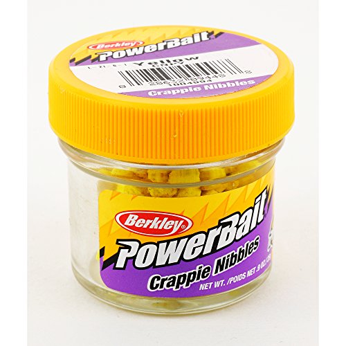 Berkley PowerBait Crappie Nibbles Dough Fishing Bait - color: Yellow