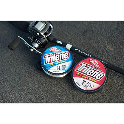Berkley Trilene XT Monofilament Fishing Line - color: Low-Vis Green, size: 110 yd, style: 8 Pounds