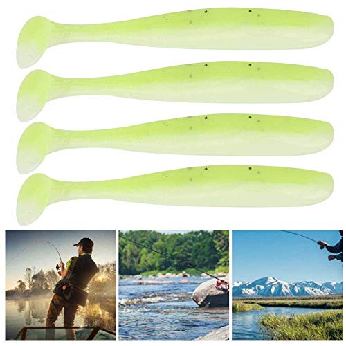 20PCS Soft Plastic Fishing Lures Paddle Tail Swim Baits Kit 7.5cm for Bass, Trout, Walleye, Crappie – Soft Bait Lure Kit