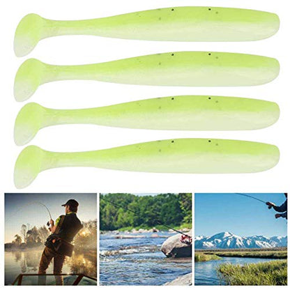 20PCS Soft Plastic Fishing Lures Paddle Tail Swim Baits Kit 7.5cm for Bass, Trout, Walleye, Crappie – Soft Bait Lure Kit