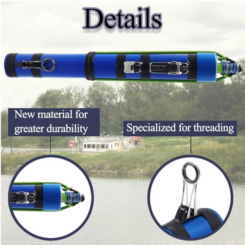 SUFFUSE Fishing Rod, Portable Catapult Lure Fishing Tools, Saltwater and Freshwater Great Gear for Traveling - color: Package B