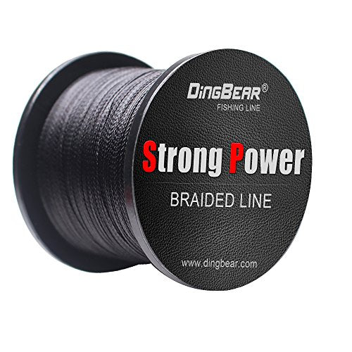 437Yd-5000Yd Super Strong Pull Generic Braided Fishing Line Fish ing Lines FishLines FishingLine - color: Black, size: 437Yd/ 400m 85LB/0.45mm