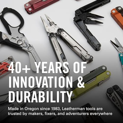 LEATHERMAN, Bond Multitool, Stainless Steel EDC Tool with 420HC Blade, Built in the USA - color: Stainless Steel