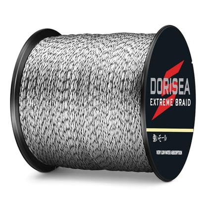 Extreme Braid 100% Pe Braided Fishing Line 109Yards-2187Yards 6-550Lb Test Fishing Wire Fishing String Incredible Superline Zero Stretch - color: Spot(Black&White), size: 100m/109Yards 130lb/0.63mm(8Strands)