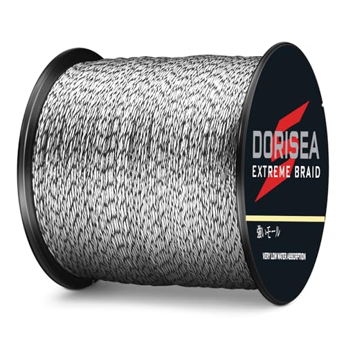Extreme Braid 100% Pe Braided Fishing Line 109Yards-2187Yards 6-550Lb Test Fishing Wire Fishing String Incredible Superline Zero Stretch - color: Spot(Black&White), size: 100m/109Yards 250lb/0.80mm(8Strands)