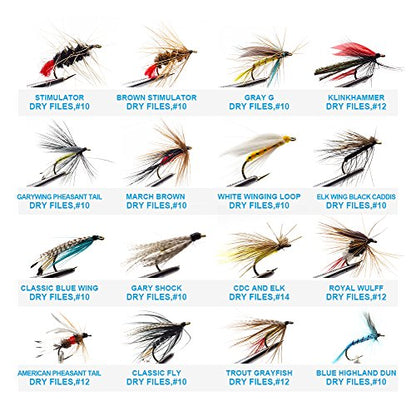 YZD Best Selection Flies Box - color: 180pcs Deluxe Box