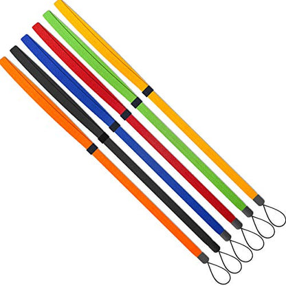 AMUU Lanyards Adjustable 6 Pcs for Walkie-talkie,Cruise,Keys,Pen,Phone | Neck Lanyards id Badges Holder Office,Cell Phones,USB,Whistles,iPod - color: 6 Pack Colors Neck Lanyard