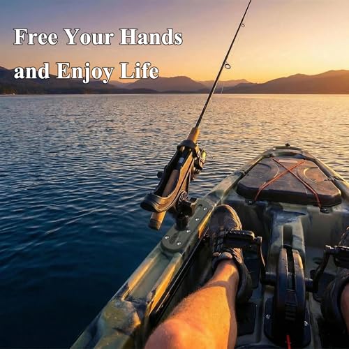 Kayak Track Rail - Low Profile Design for Fishing Rod,Cup Holders and Paddle Holders | High-Strength Nylon & Stainless Steel 304 | Kayak Accessories Mount Track & Rail System for Kayak - style: 7inch,4pcs