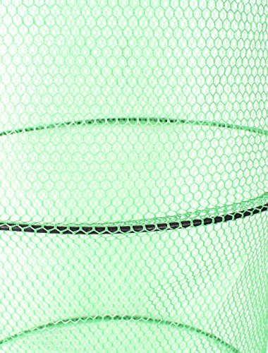 Ruilogod Collapsible Fish Shrimp Crab Cage 3 Sections Fishing Keep Net Green (id: b53 98b 0e3 d9b c94