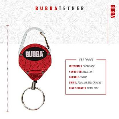 BUBBA Tether Tool with Durable Carabineer Clip and 36" Cable
