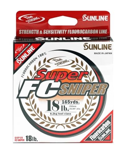 SunlineFluorocarbon Fishing Line - size: 18 Pound/ 165 Yards