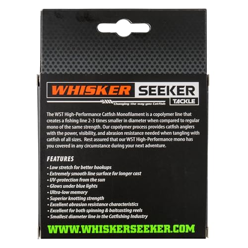 High-Vis Mono Catfishing Line - color: Green, size: 500 yds