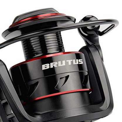 KastKing Brutus Spinning Reel, Freshwater Spinning Fishing Reels, Graphite Frame, CNC Aluminum Spool, 5.2:1 Gear Ratio, 4+1 Ball Bearings - style: 5000