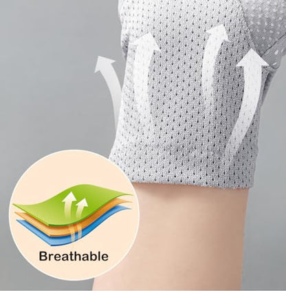 Eohak Women Driving Gloves Sun UV Protection Summer Outdoor Hiking UPF 50+ Glove Touchscreen Half-Finger Glove - color: Beige+grey