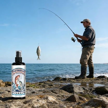 Fishing Liquid Bait | Long-Lasting Liquid Angling Spray,Freshwater Fishing Scent Attractant - for Carp Walleye Bass Catfish Trout Crappie Pike Lake Saltwater Pond River Reservoir