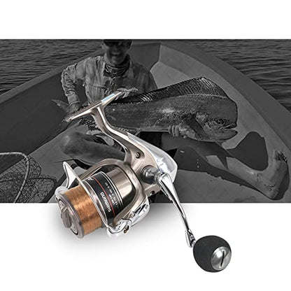 Fishing Reel Handle, Square Shaft Replacement Spinning Handle, EVA Reel Knob Power Handle Arm Grip - size: Medium