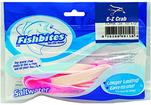 Fishbites E-Z Crab - Longer Lasting - color: Flesh/Pink