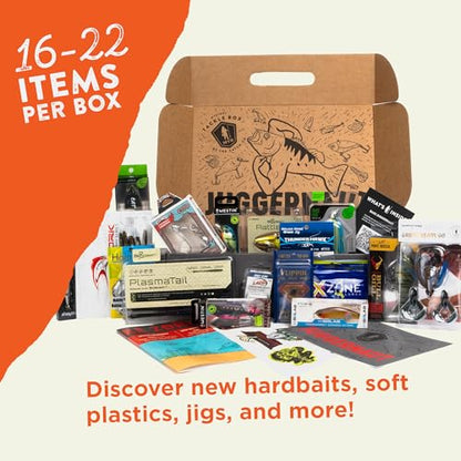 Catch Co Mystery Tackle Box Freshwater Largemouth and Smallmouth Bass Lures Fishing Kit - style: Juggernaut