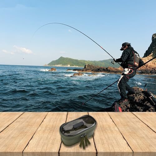 EVA Tackle Box, Thickened Waterproof Hard Case, Fishing Lure Storage Organizer for Anglers Travel Camping Outdoor Gear Accessories