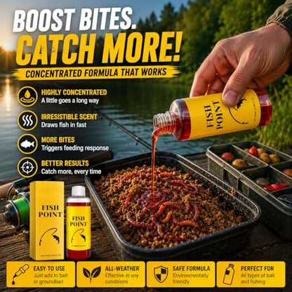 Concentrated Fish Attractant Liquid, 100ml Fish Attractant Liquid for Trout, Panfish and More, Panfish and More, Enhances Scent & Improves Biteresponse - color: 3PCS