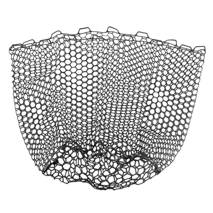 SUNGOOYUE Fishing Net Replacement 79cm 31.1in PVC Fishing Landing Mesh Landing Net Replacement with Deepened Soft Flexible Rubber Head for Angler Freshwater Saltwater