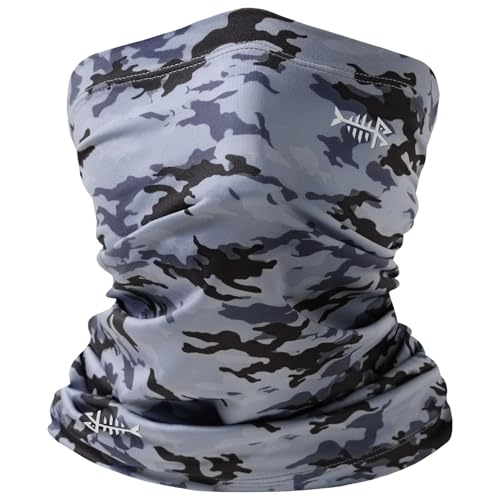 BASSDASH 4 Pack UPF 50+ UV Protection Neck Gaiter Sun Protector for Fishing Hunting Kayaking Hiking Cycling Outdoor - color: Collection C