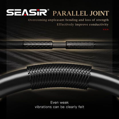SEASIR Stream Fishing Rod, Ultralight Spinning Rod Travel Bait Casting Rod, 2 Piece, Fuji A O Ring Guide, Solid Wood Handle, 40T Carbon Fiber, Compact Fishing Pole for Saltwater Freshwater Trout Bass - color: Spinning, size: S522-UL-F