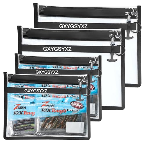 Fishing Gear Storage Bag Bait Storage Sealed Edges Waterproof Protection Durable and Sturdy Large Capacity PVC-Free Fishing Accessories Bag - size: (D-2Pack, Medium 2 Pack, Large)