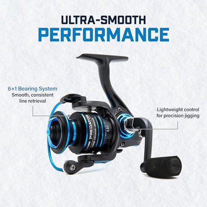CLAM Ice Fishing Reels Inline and Spinning - style: Clam 17698 Predator Reel