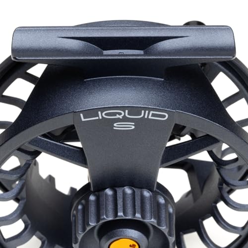 LAMSON | Liquid S-Series Fly Fishing Reel 3 Pack | All-Water | 1 Reel & 2 Bonus Spools + Carrying Case | Large Arbor, Powerful Sealed Drag, Pressure Cast Aluminum - color: DAYBREAK, size: -5+
