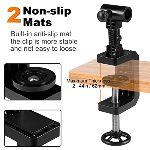 PLUSINNO Fishing Line Spooler For Fishing Reels, Fishing Gear And Equipment Gift For men With Unwinding Function Versatile for Thick & Thin Rods, Works with Spinning Reel, Cast Reel Without Line Twist - style: Table Clamp Spooler