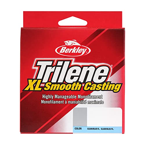 Berkley Trilene XL Monofilament Fishing Line - color: Fluorescent Clear/Blue, size: 300yd, style: 6lb Test
