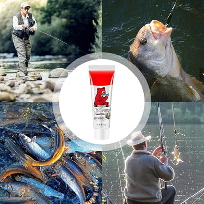 Fishing Scent Gel 50g Long-Lasting Powerful Fishing Accessories | Bass Attractant Gel for Outdoor Activities Camping Survival Kayak Boat Shore Lake River Beach