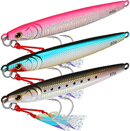 TRUSCEND Vibespinner Easy Catch Fishing Lures with BKK Hooks, Tail Spinner Baits with 4 Actions, Vibrating Swimming Flashing & Jigging for More Bites, Spoon Lures for Bass Trout Crappie Walleye Pike - color: E1-2.1oz-3.8"