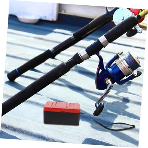 TOYANDONA 2pcs Fishing Bait Kit Portable Soft Bait Organizer Leakproof Worm Containers for Freshwater Saltwater