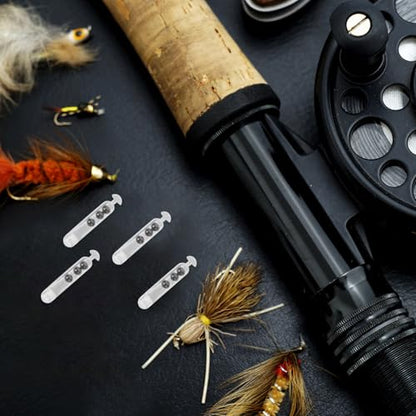 GANAZONO 60pcs Fishing Weights and Rattle Beads Kit, Iron Sinkers Assorted Small Medium Large Sizes for Bass and Freshwater Tackle, Outdoor Fishing Terminal Gear Accessory
