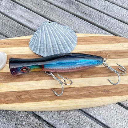 Gobbler 4.7in Blue Top Water Lures - Saltwater & Freshwater Bass Lures for Your Fishing Kit