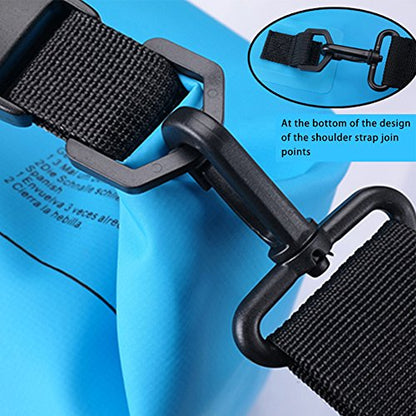 Dry Sack/Floating Waterproof Bag 2L/5L/10L/20L/30L for Boating, Kayaking, Hiking, Snowboarding, Camping, Rafting, Fishing and Backpacking - color: Blue, size: 30L