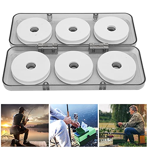VGEBY Fishing Line Spool,6pcs Fishing Plastic Foam Spool Storage Lure Rig Holder Organizer Accessories Fly Fishing Gear Organizer Storage Accessories Other Fishing Tools And Accessories