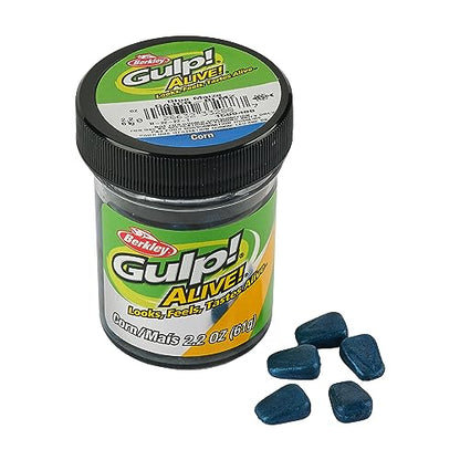 Berkley Gulp! Alive! Corn Fishing Soft Bait - color: Blue Maize