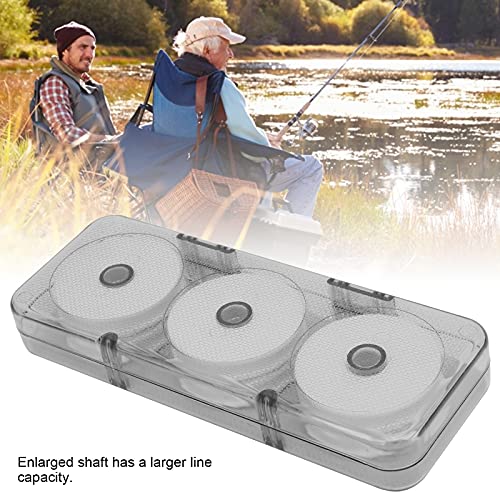 VGEBY Fishing Line Spool,6pcs Fishing Plastic Foam Spool Storage Lure Rig Holder Organizer Accessories Fly Fishing Gear Organizer Storage Accessories Other Fishing Tools And Accessories