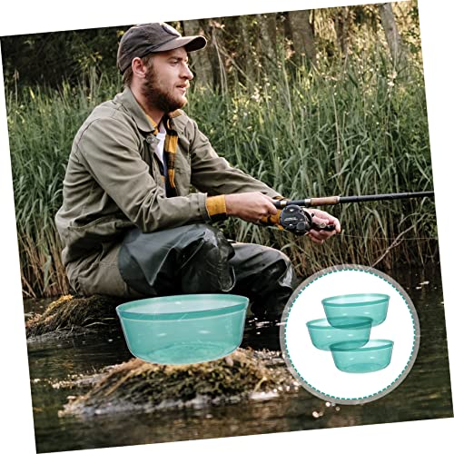 POPETPOP Fish Food Bait Basin Decor Container Fishing Tackle Containers Sea Fishing Tackle Bait Lure Hook Storage