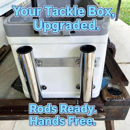 Stainless Steel Rod Holder for Boat Single