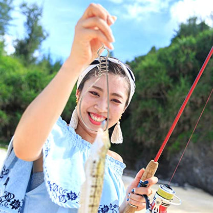 BESPORTBLE Outdoor Accessories Knot Tying Tool 10Pcs Stainless Steel Fishing Stringer Clip Portable Fish Stringer Live Outdoor Accessories