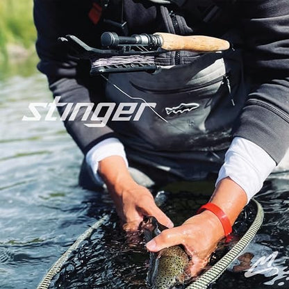 MAVRK USA Fly Fishing Reel | Large Arbor Closed Cage & Micro Reels | Euro Nymph & Floating Line | Ultra Lightweight, High Capacity, CNC Machined, Smooth Drag System - style: Stinger Euro Nymph