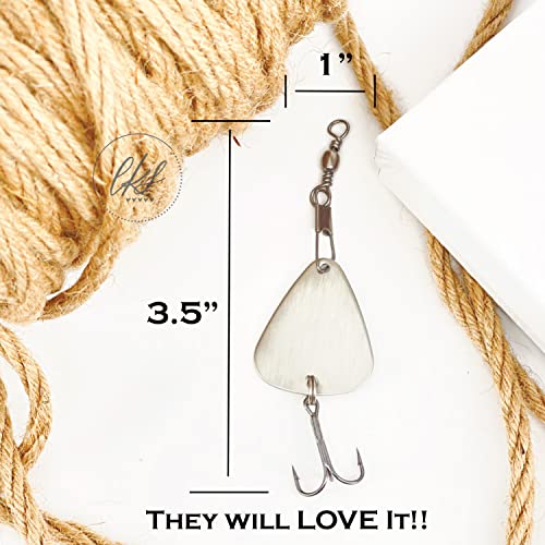 Remembrance Fishing Lure Until We Fish Again - Those We Love Don't Go Away, They Fish Beside Us Everyday Tin Memery Keepsake